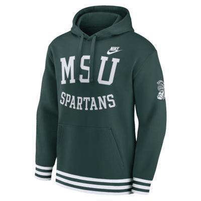 Michigan State Spartans Legacy Retro Mens Nike Mens College Pullover Hoodie Product Image