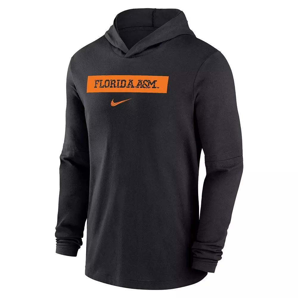 Men's Nike Green Michigan State Spartans 2024 Sideline Hoodie Performance Long Sleeve T-Shirt, Size: Medium Product Image