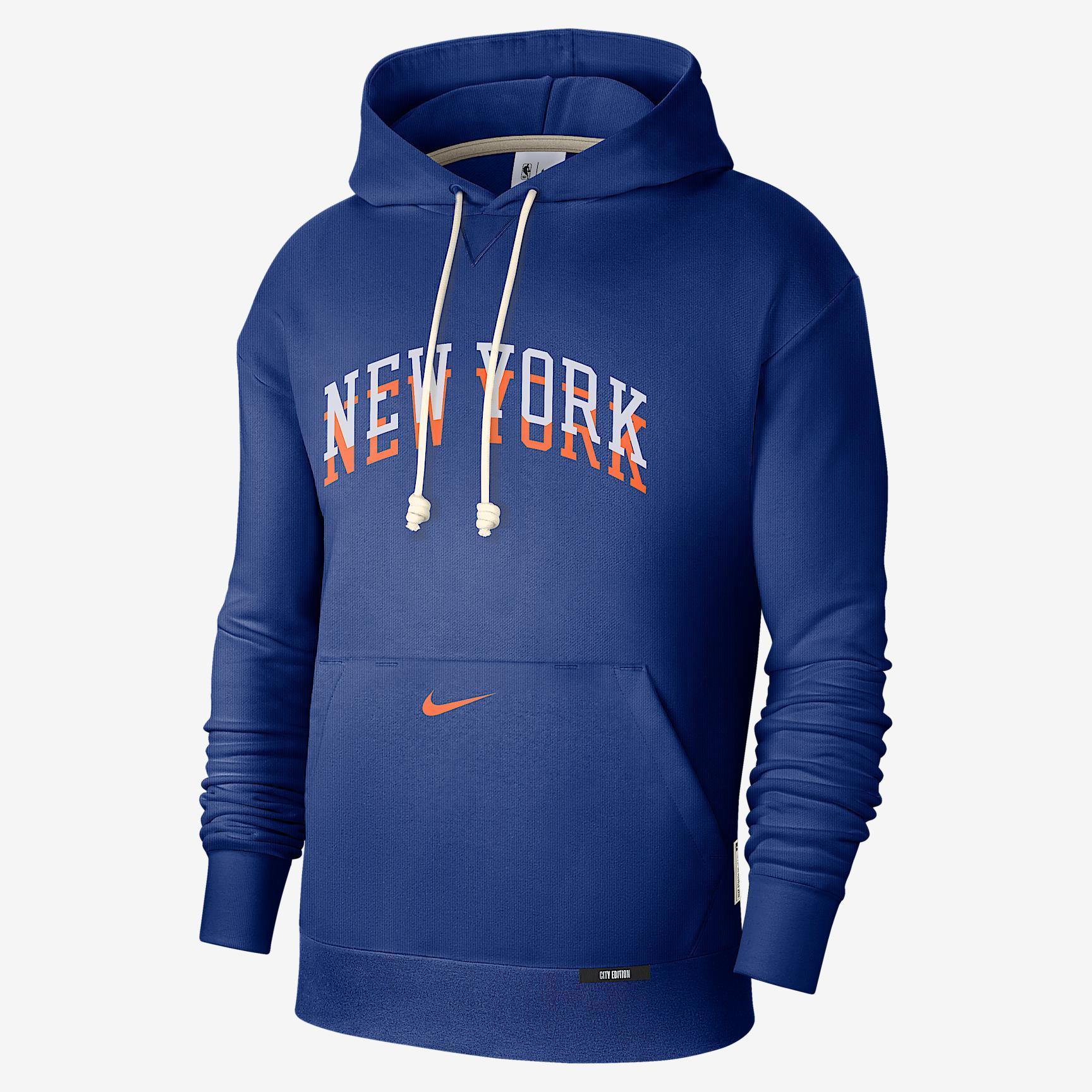 Los Angeles Lakers Standard Issue City Edition Men's Nike Dri-FIT NBA Courtside Hoodie Product Image