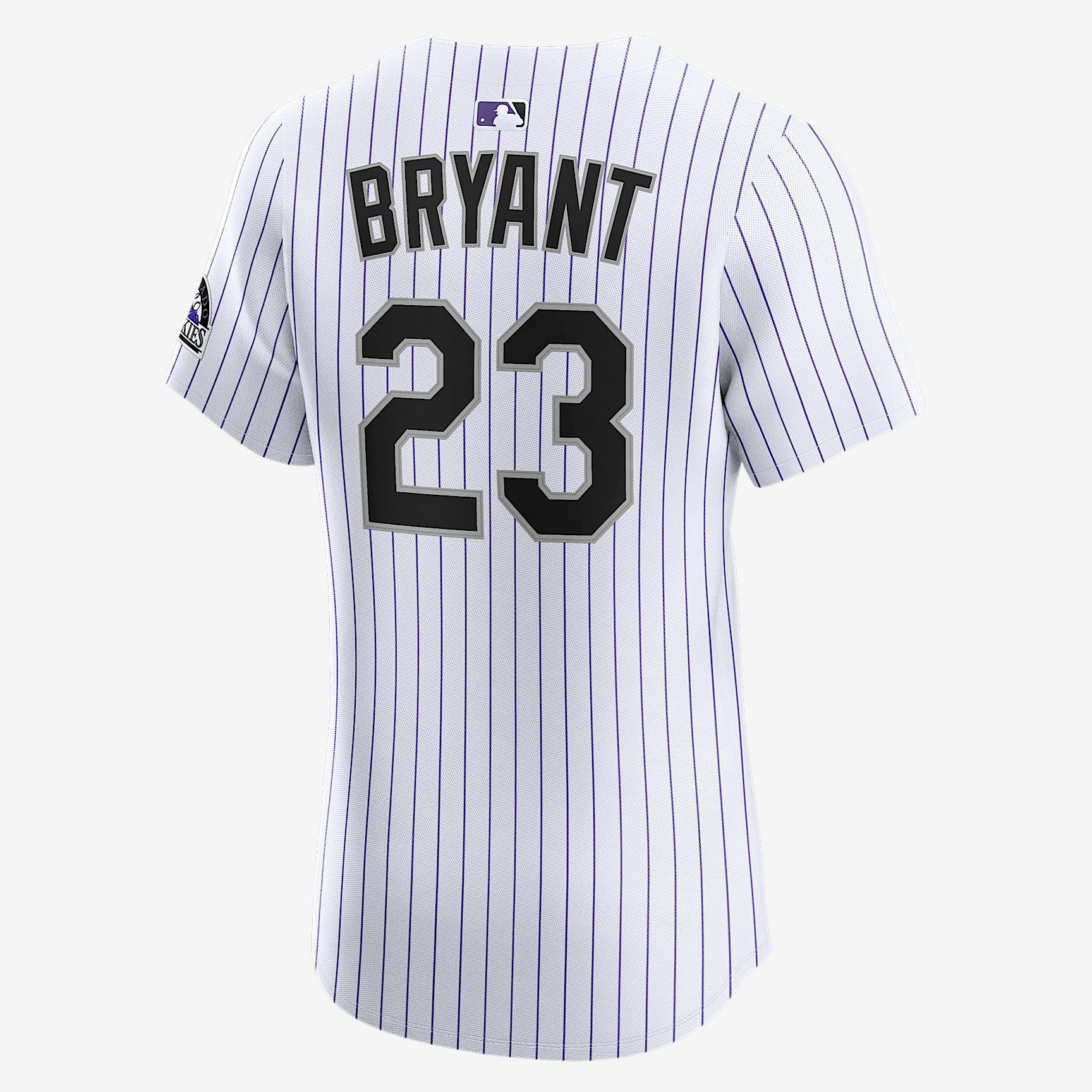 Kris Bryant Colorado Rockies Men's Nike Dri-FIT ADV MLB Elite Jersey Product Image