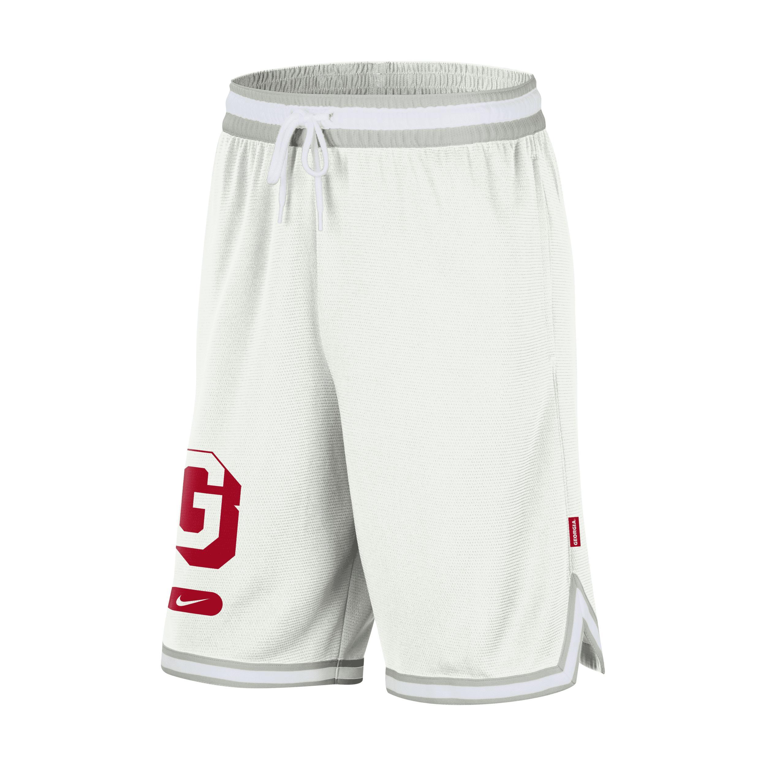 Men's Nike Cream Georgia Bulldogs DNA 3.0 Performance Shorts, Size: Large, White Product Image