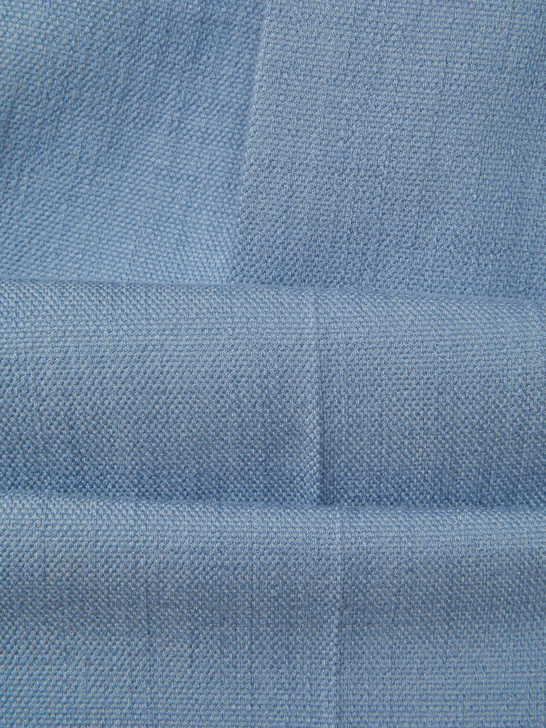 Wide Leg Suit Trousers with TENCEL™ Fibers in Blue Product Image