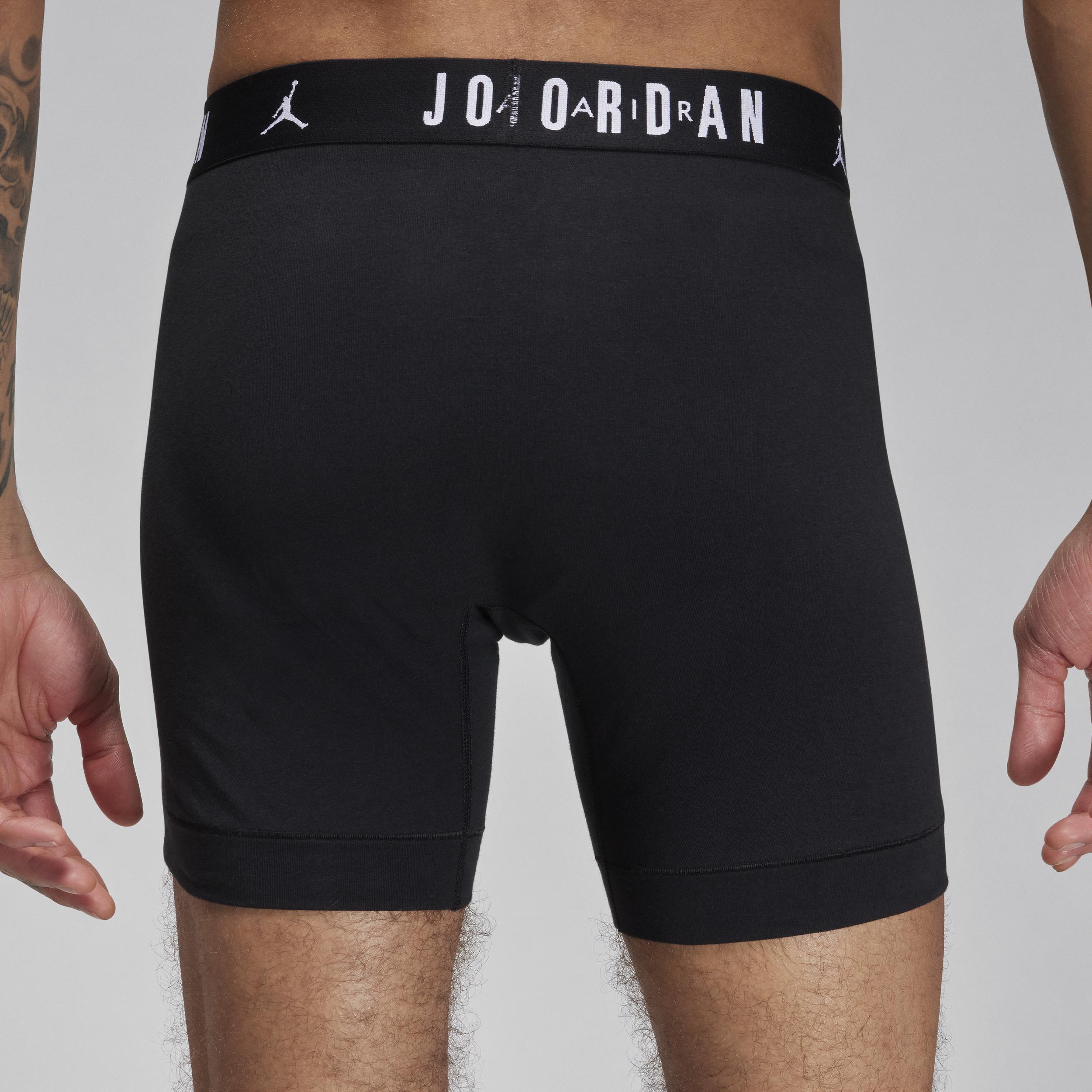 Jordan Mens Flight Cotton Boxer Briefs (3-Pack) Product Image