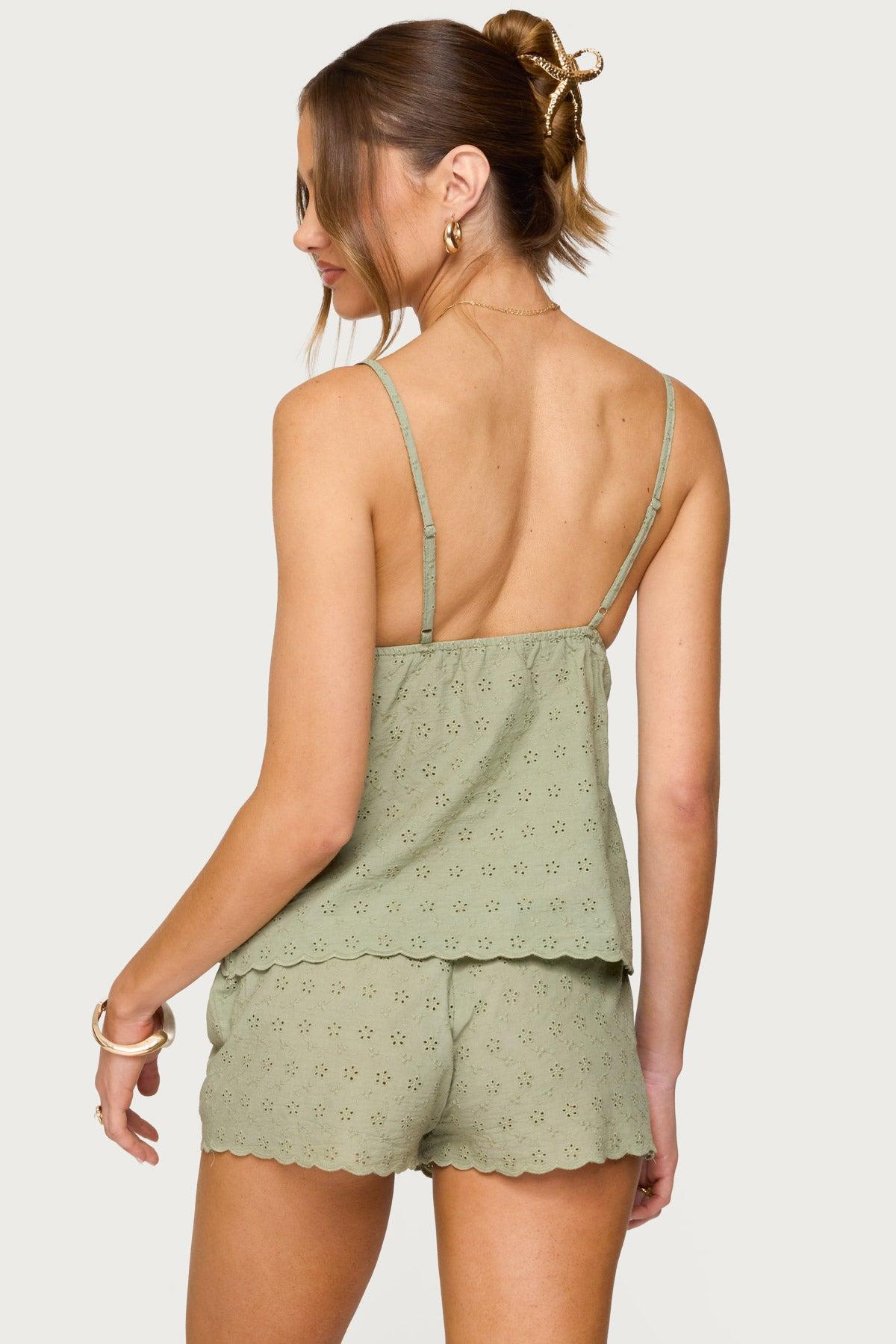 Talula Eyelet Babydoll Top Product Image