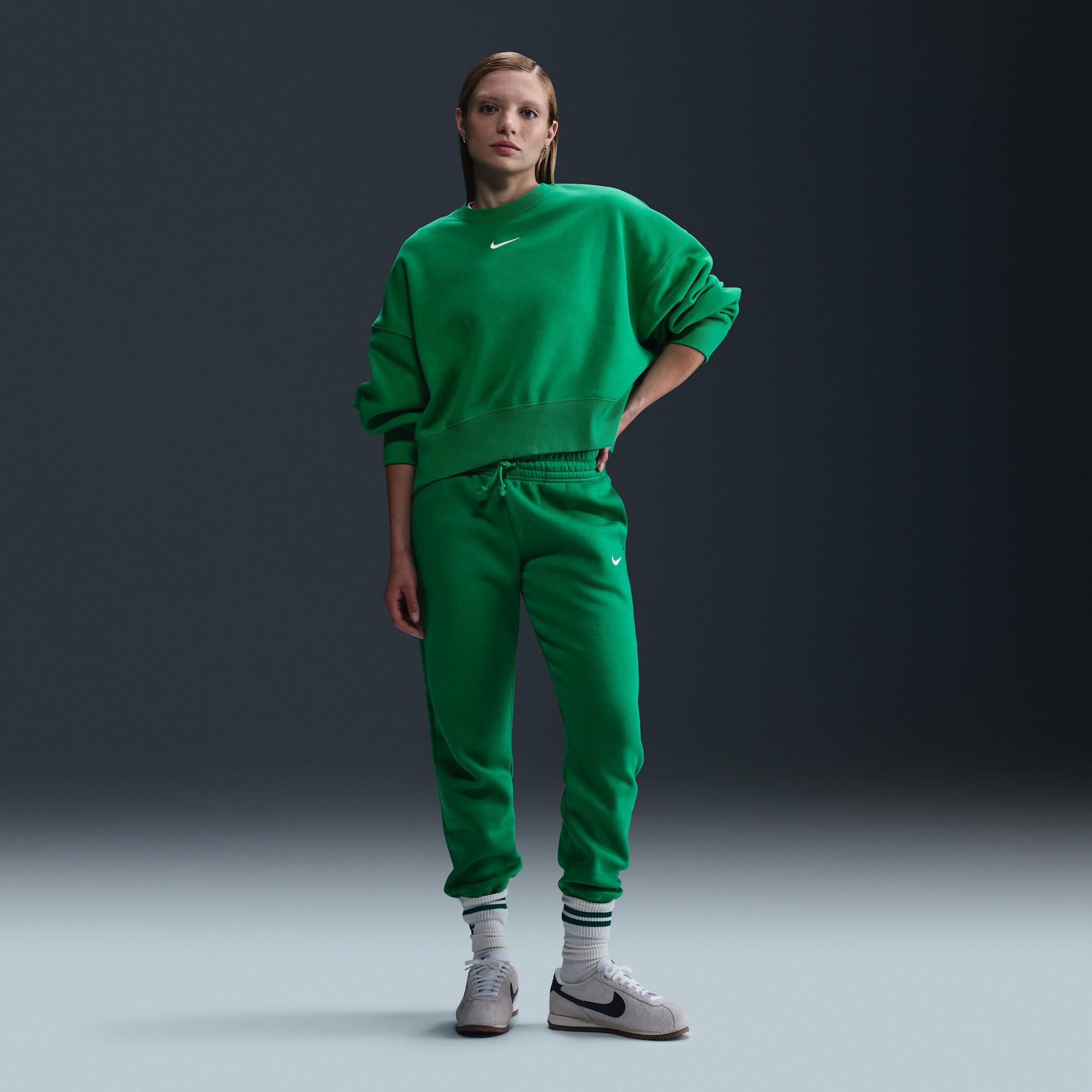 Womens Nike Sportswear Phoenix Fleece Over-Oversized Crew-Neck Sweatshirt Product Image