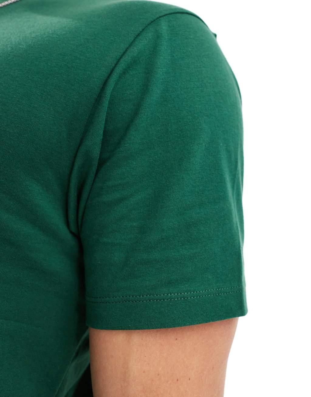 ASOS DESIGN essential 3 pack crew neck t-shirts in multiple colors Product Image