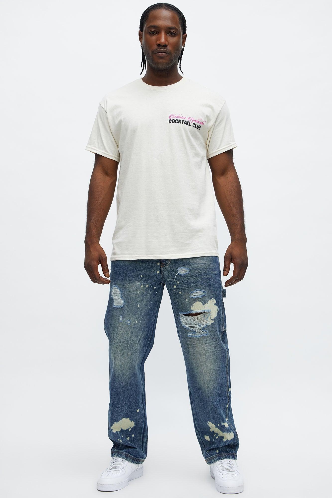 Xclusive Syndicate Short Sleeve Tee - Cream Product Image