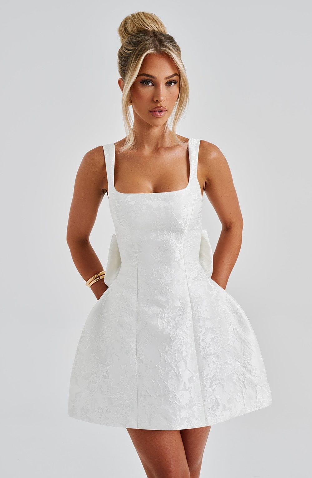 Orla Mini Dress - Ivory Product Image
