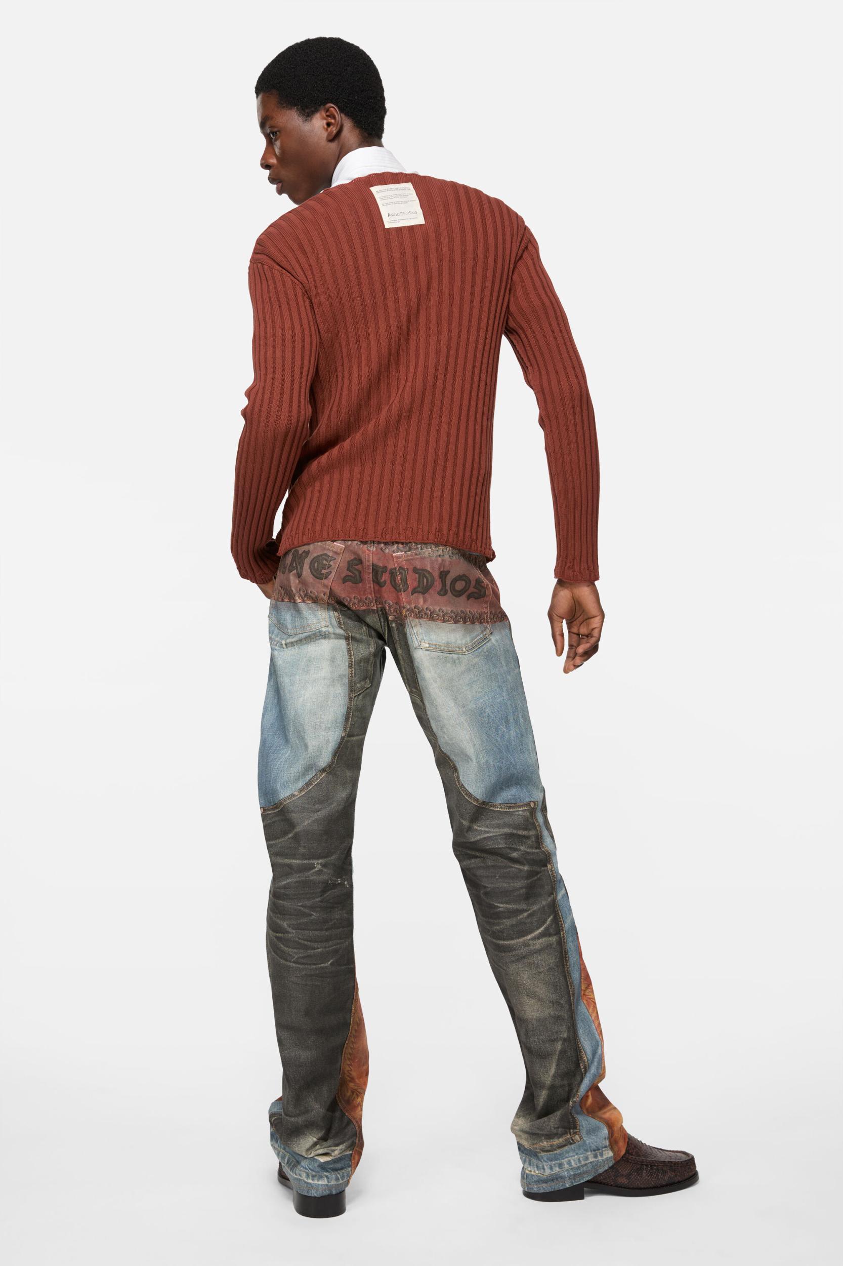 Ribbed crewneck knit Product Image