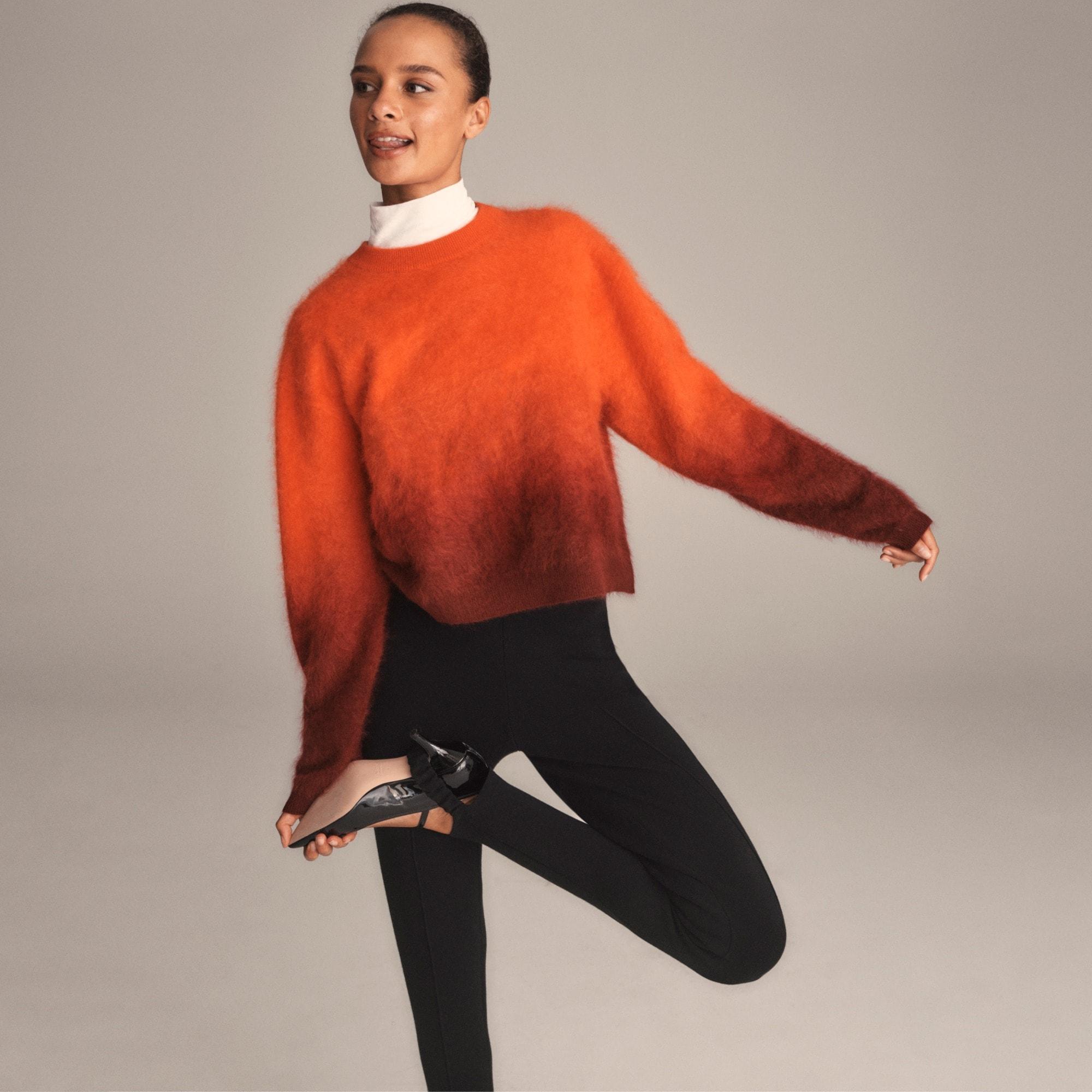 Slim stirrup sweater pant Product Image