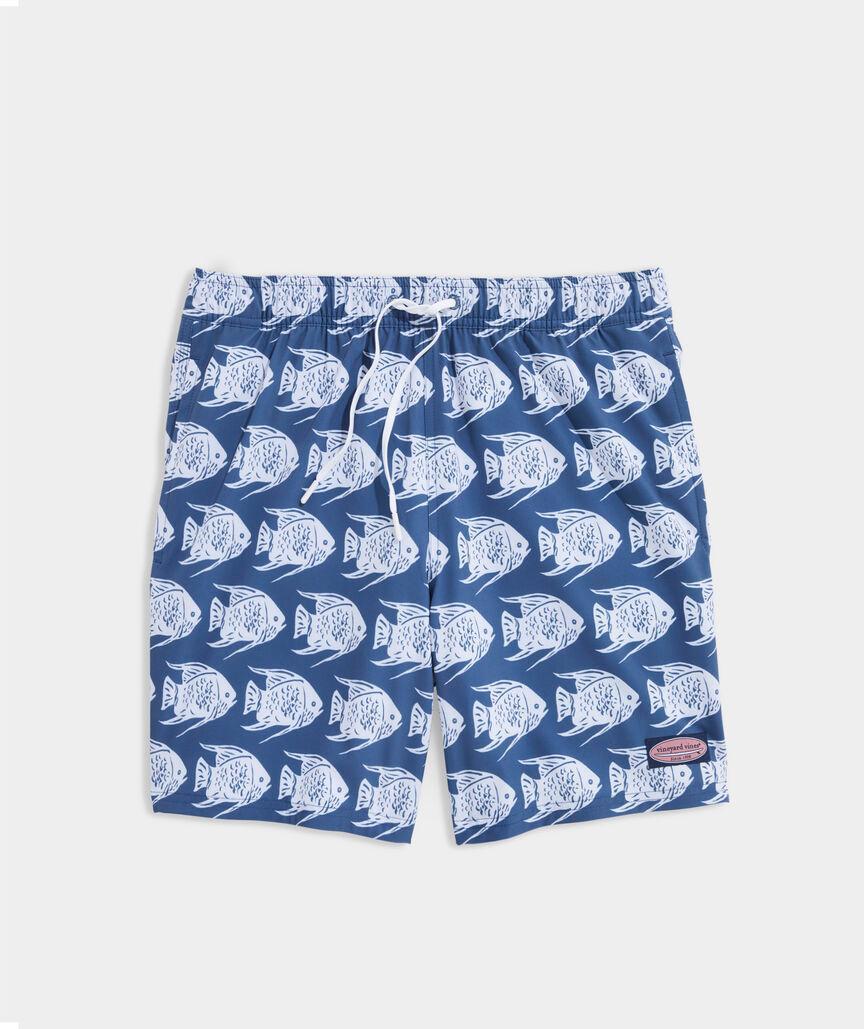 7 Inch Printed Chappy Swim Trunks Product Image