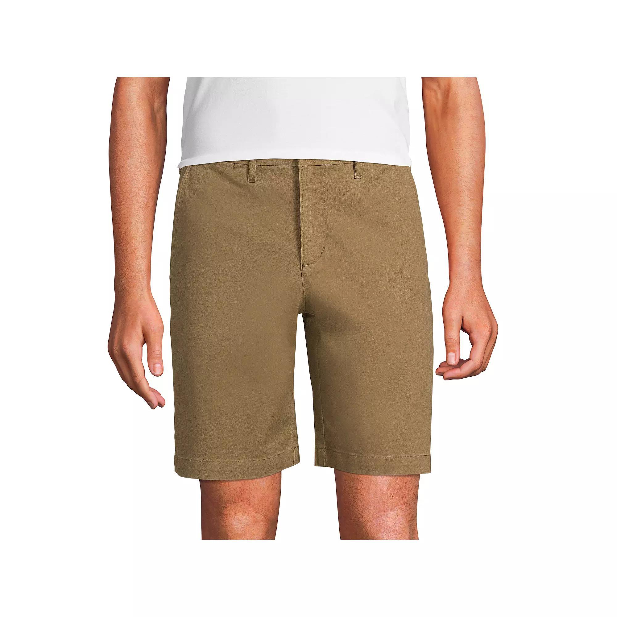 Men's Lands' End 9-inch Comfort-Waist Comfort-First Knockabout Chino Shorts, Size: 44, Soft Pink Product Image