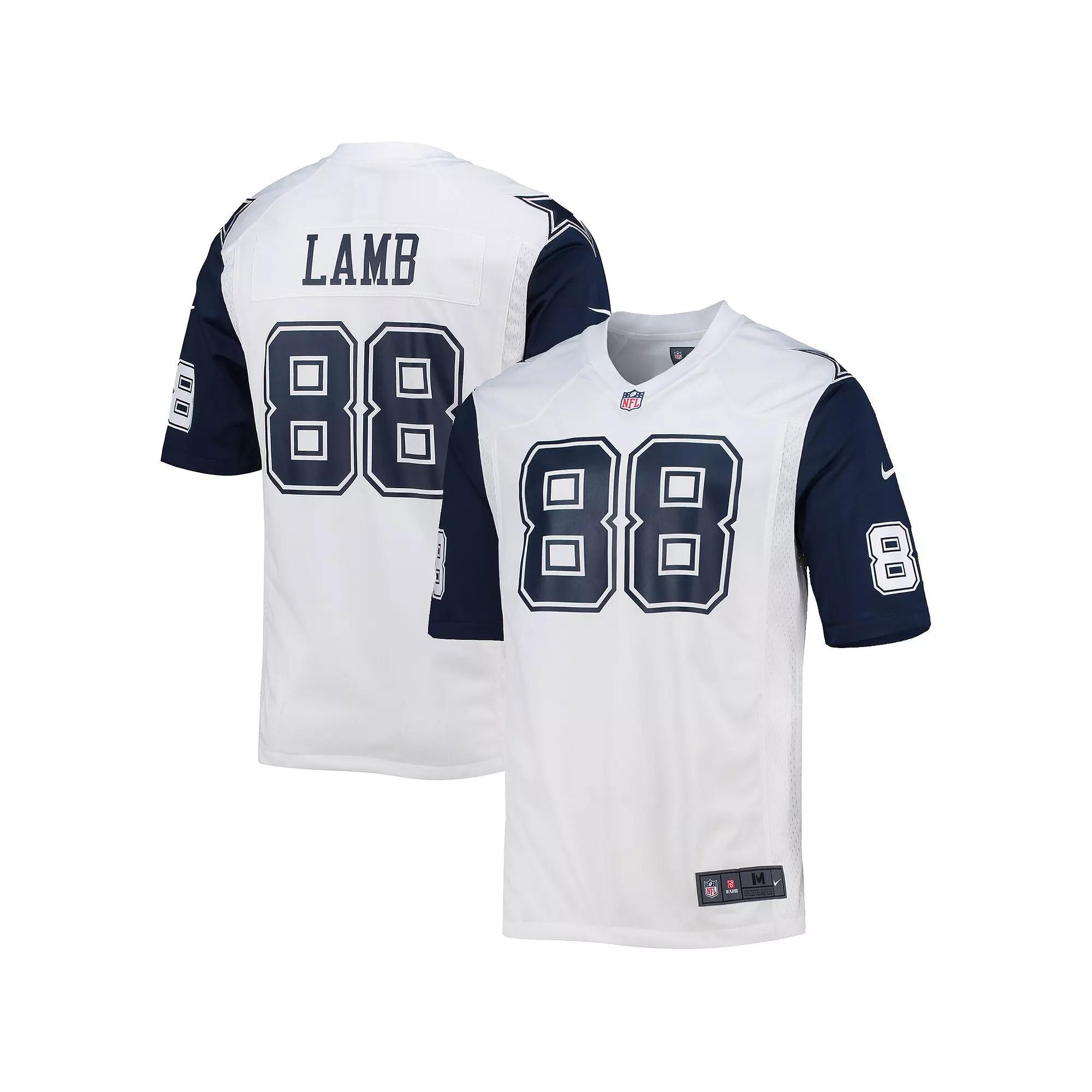 Men's Nike CeeDee Lamb White Dallas Cowboys Alternate Game Jersey, Size: XL Product Image