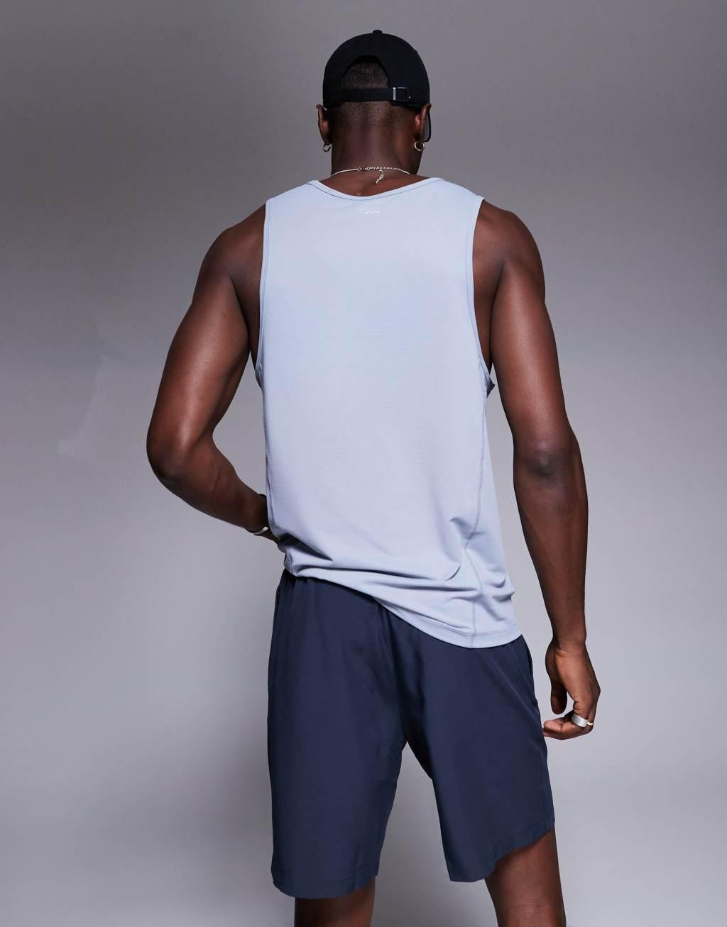 4505 Icon 7 inch quick dry training shorts with zip pockets in midnight navy Product Image