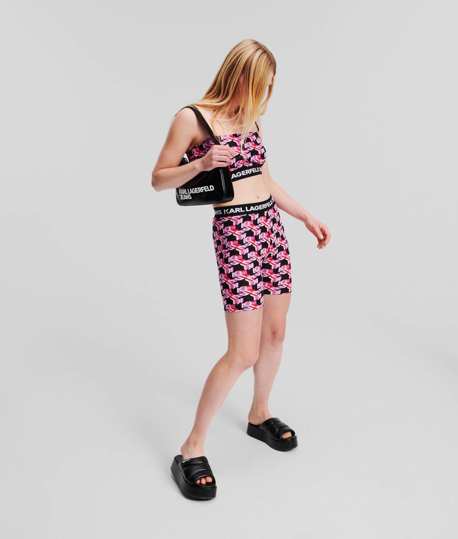 KLJ MONOGRAM CROP TOP Product Image