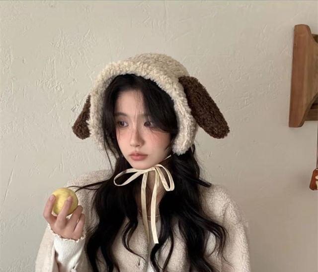 Dog Ear Fleece Earmuffs Product Image