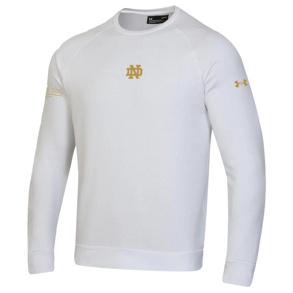 Mens UA Rival Fleece Collegiate Crew Product Image