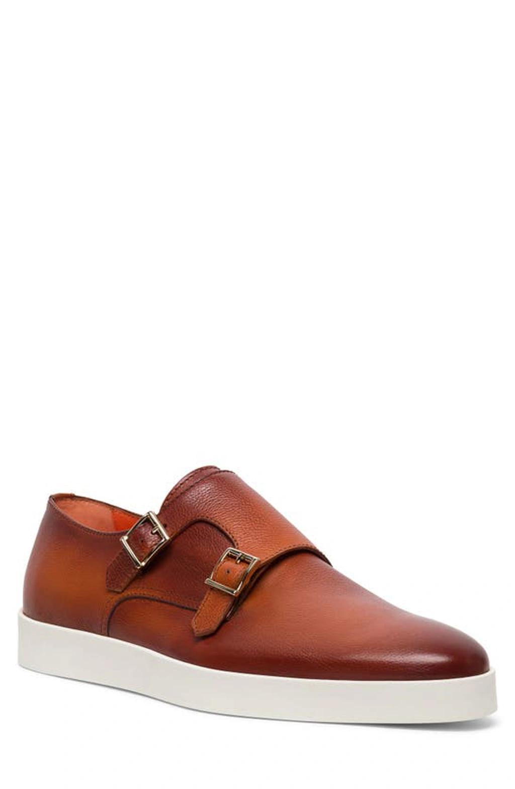 Mens Bankable Double-Monk Strap Loafers Product Image