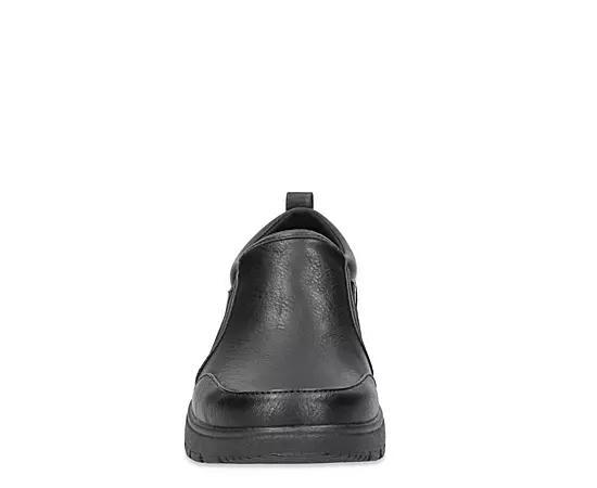 Easy Works by Easy Street Garland Slip-Resistant Flat Shoes, Women's, Size: 6 Wide, Black Product Image