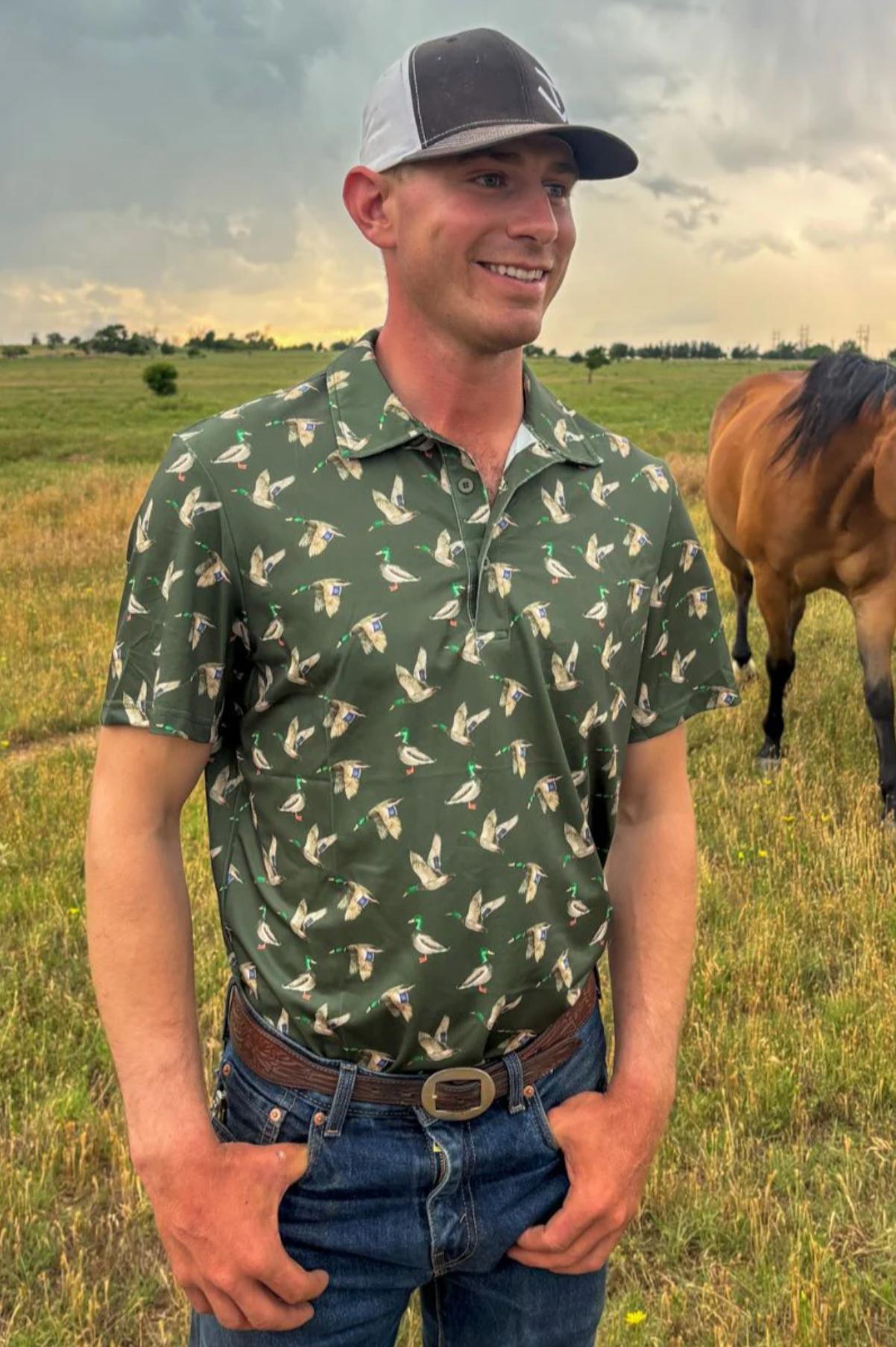 Mens Sterling Kreek Flee The Flock Polo Male Product Image