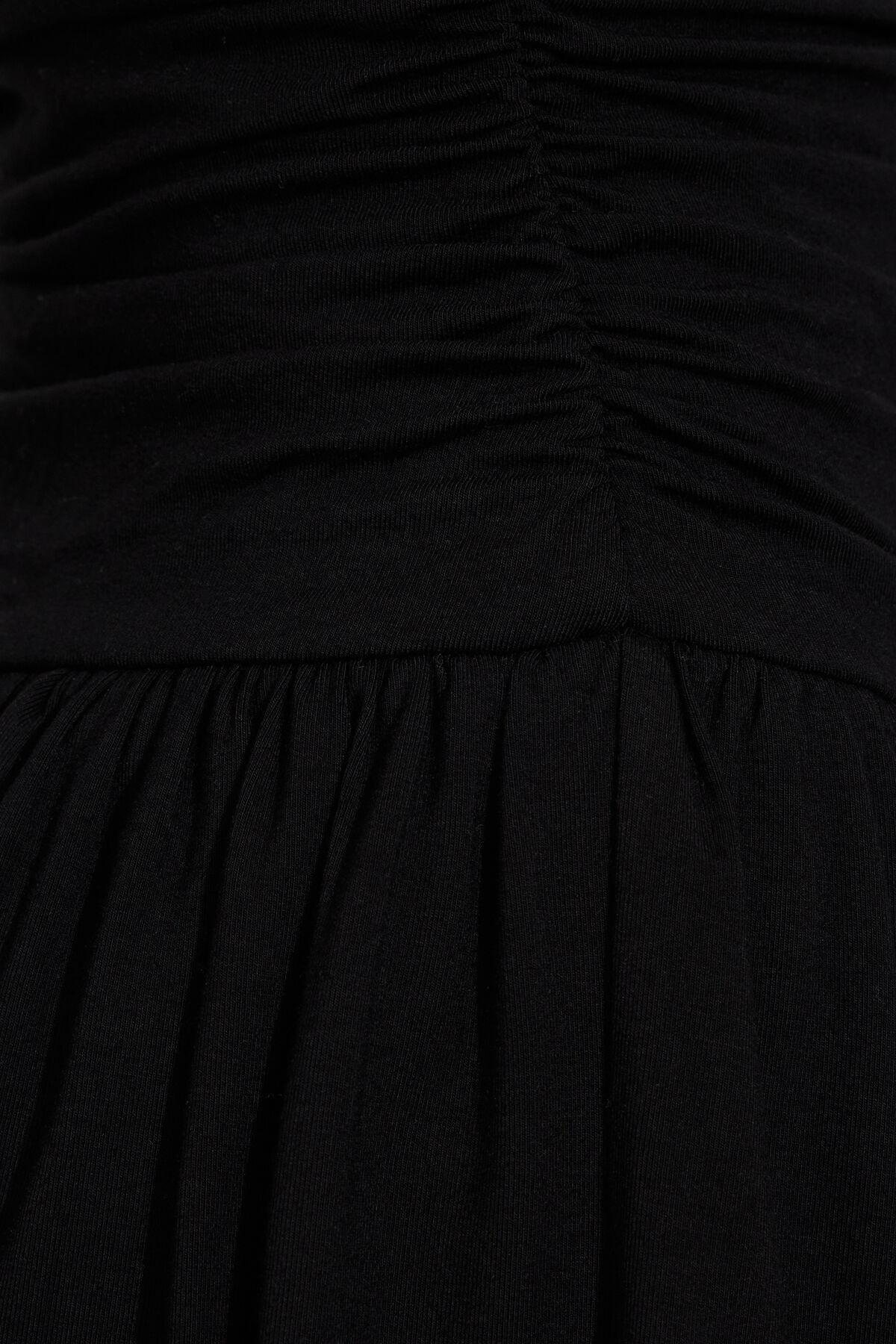 Flirty Hem Tube Romper Dress Product Image