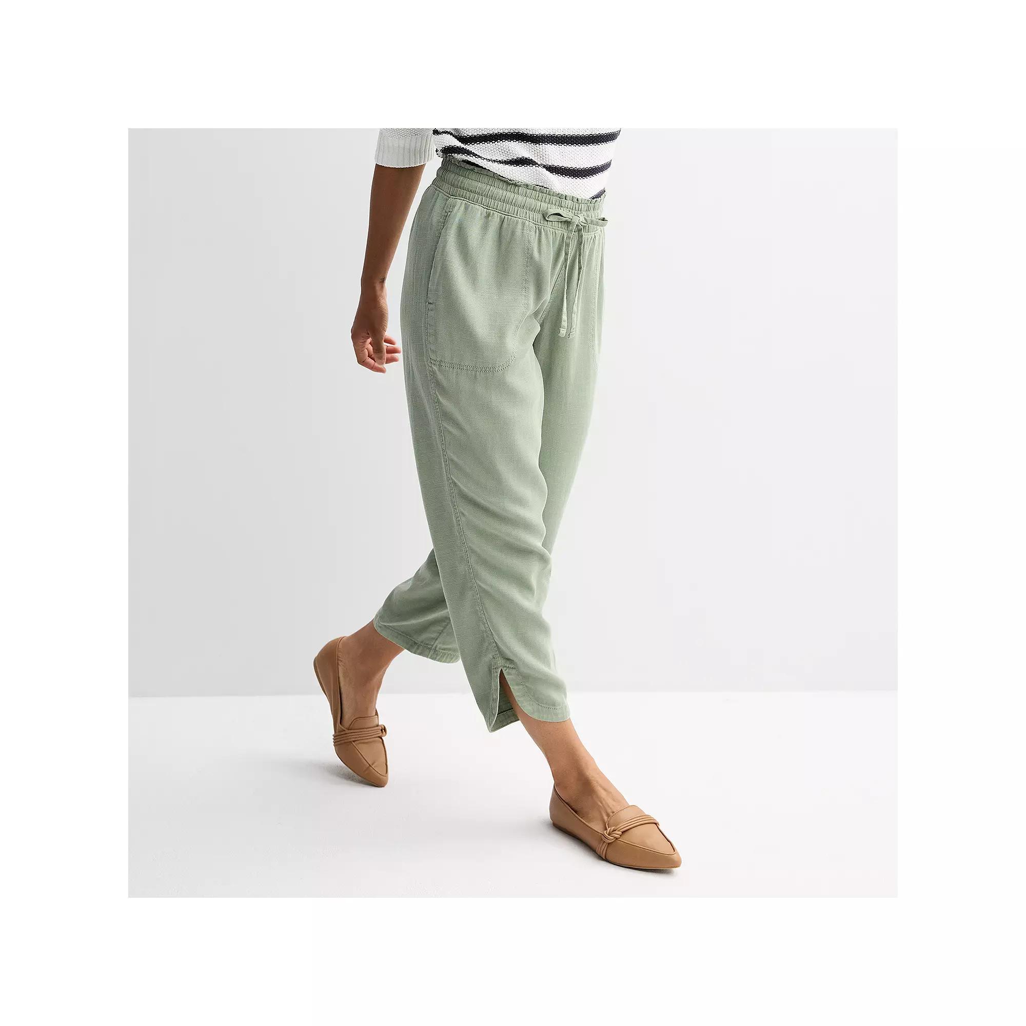 Women's Sonoma Goods For Life® Easy Utility Pants, Size: XS, Madri Green Product Image