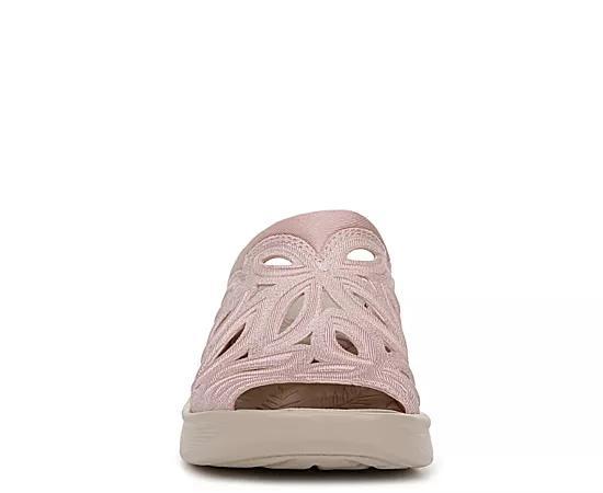 LifeStride Susie Wedge Slide Sandals, Women's, Size: 8, Blush Shimmer Product Image