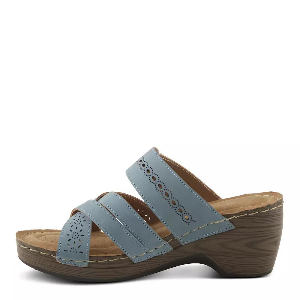 Patrizia Auratay Women's Heeled Sandals, Size: 39, Blue Blue Product Image