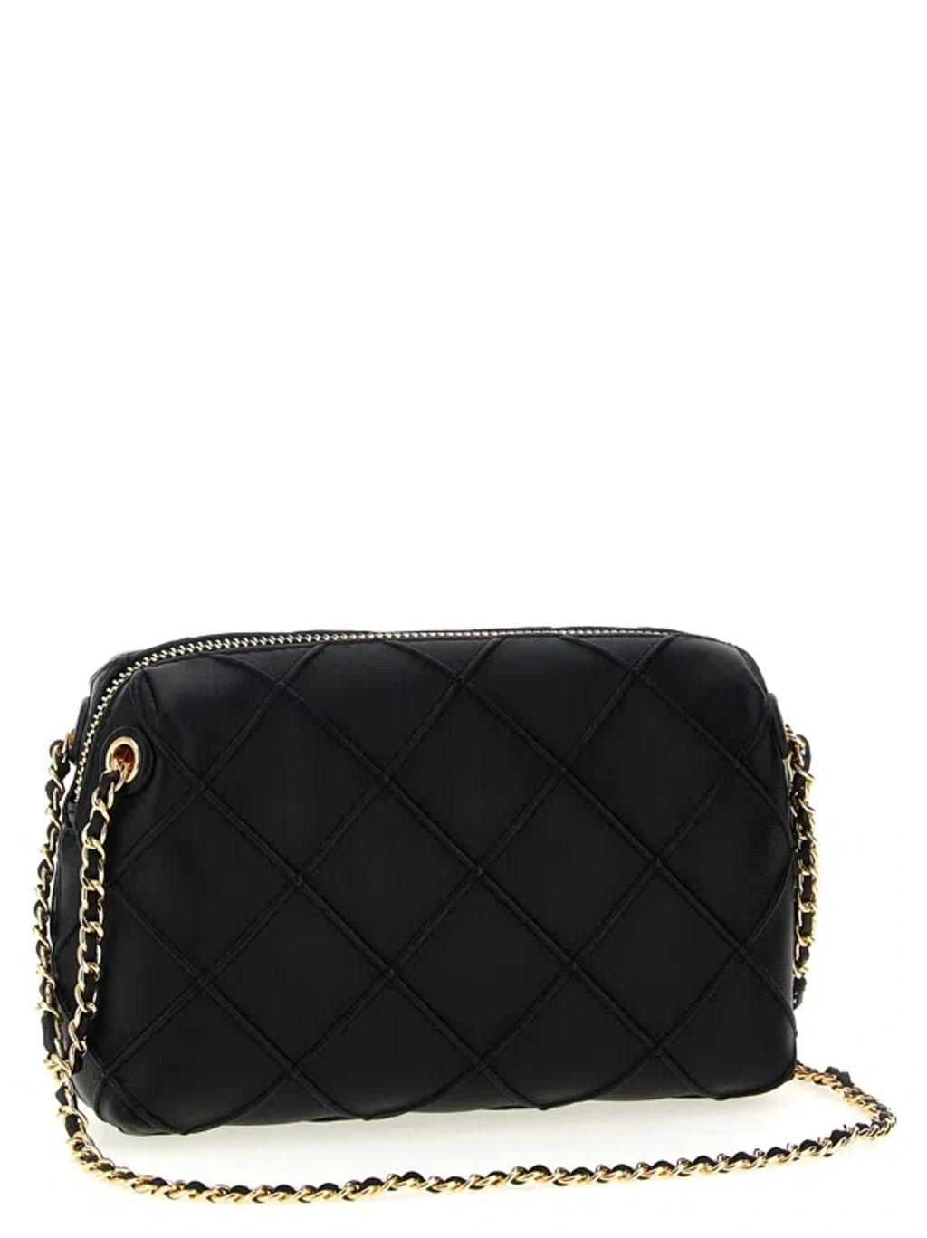 TORY BURCH Fleming Small Crossbody Bag Crossbody Bags Black Product Image