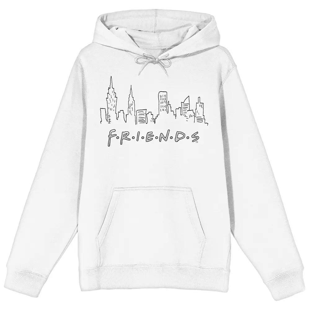 Men's Friends Hoodie, Size: Large, Black Product Image