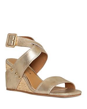 Donald Pliner Womens Crisscross Ankle Strap Wedge Sandals Product Image