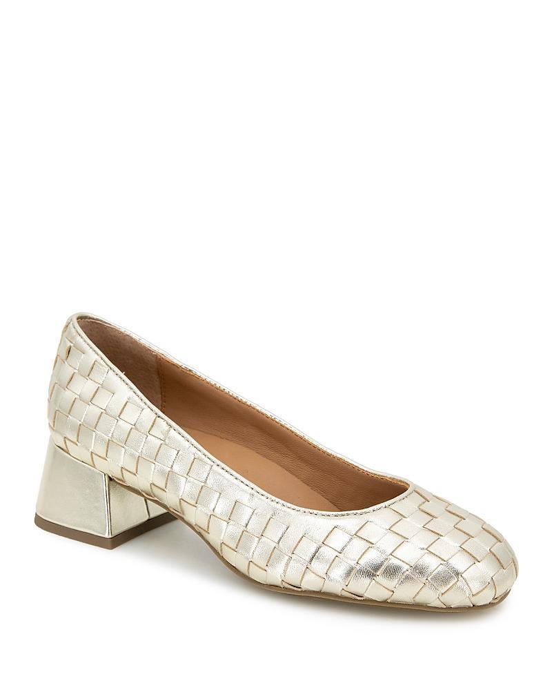 Gentle Souls by Kenneth Cole Womens Lancine Woven Pumps Product Image
