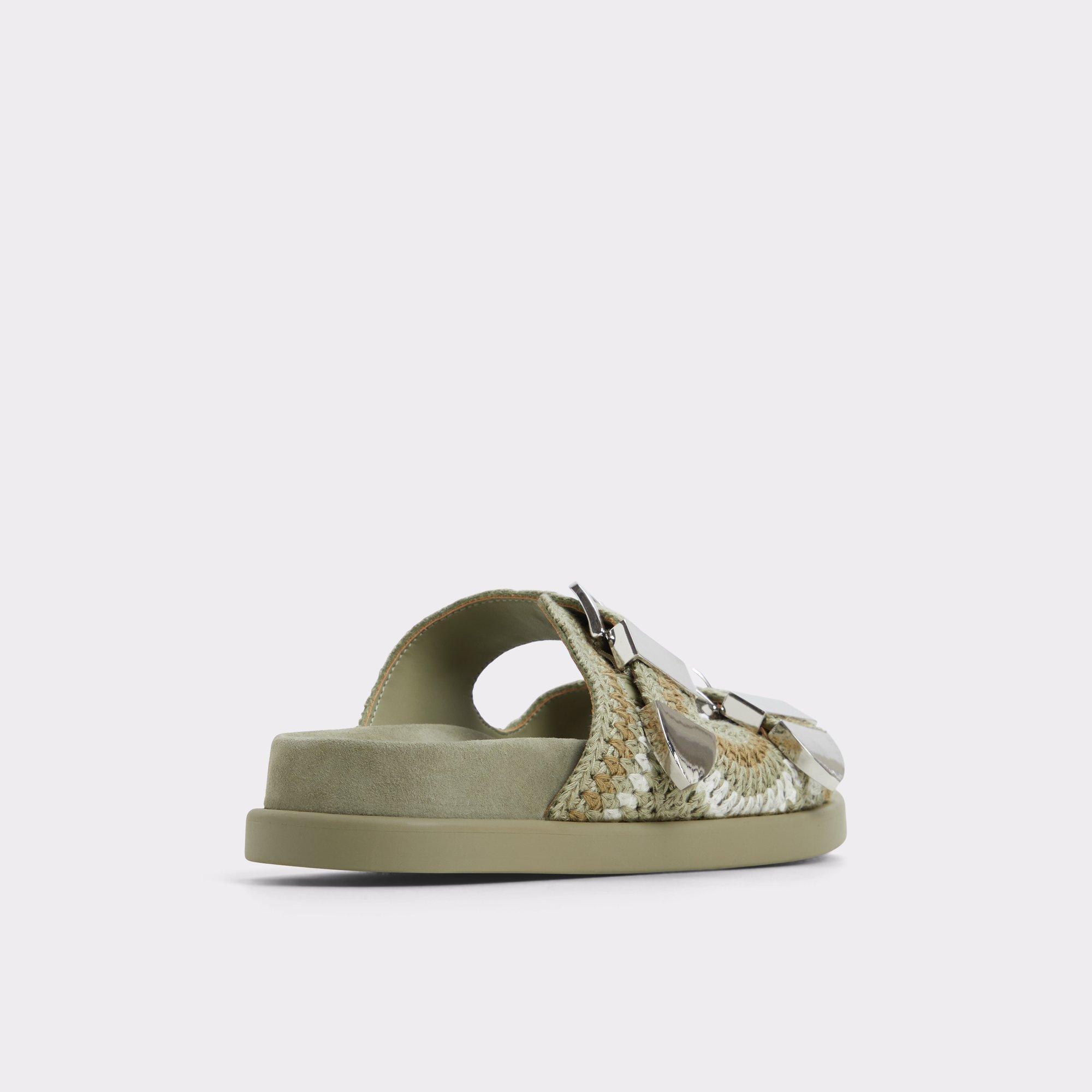 ALDO Bohodream - Women's Footbed Sandal Sandals - Beige, Size 8.5 Product Image