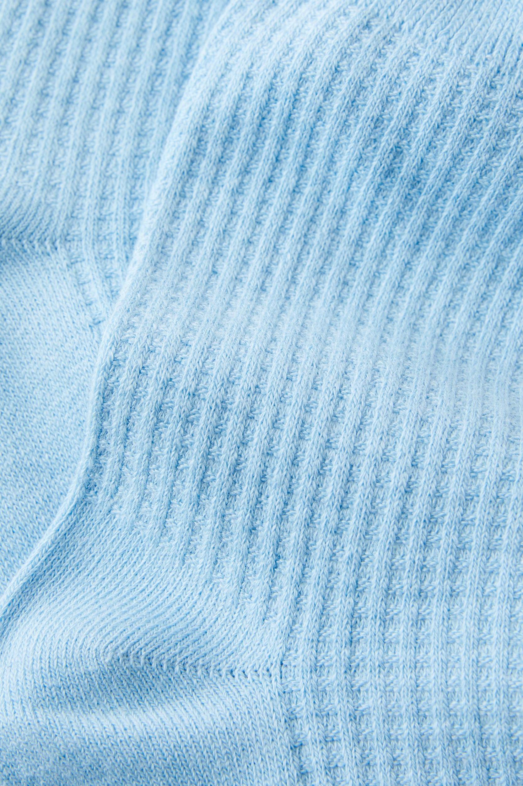 Waffle Textured Crew Sock Product Image