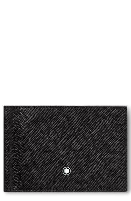 Montblanc Sartorial Leather Bifold Money Clip Wallet Product Image