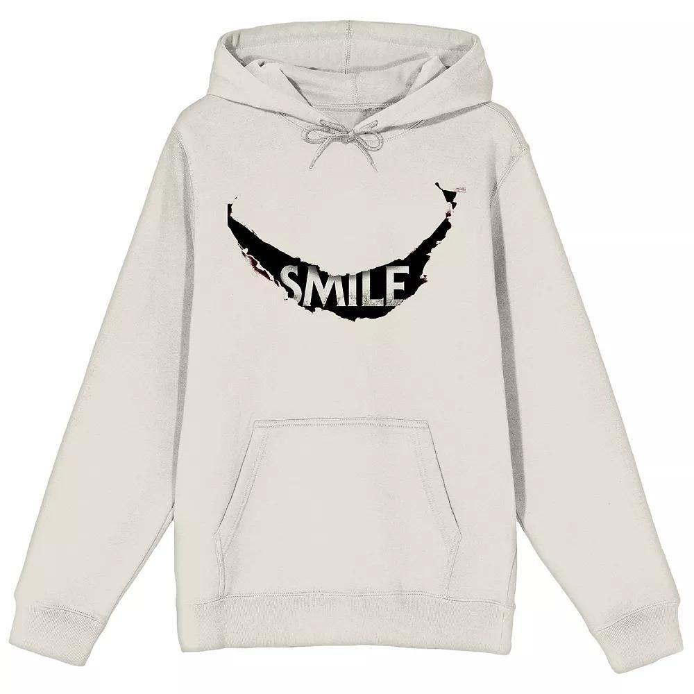 Mens Smile Scratch Mouth Graphic Hoodie Product Image