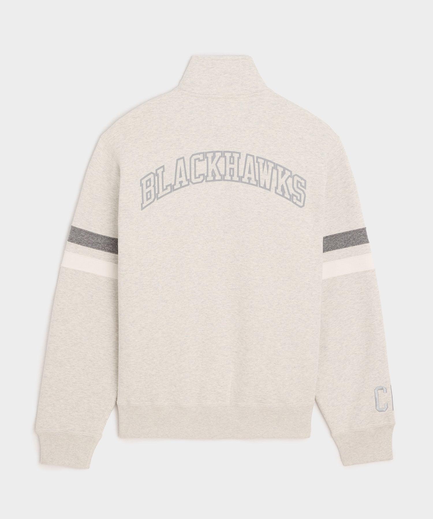 Todd Snyder by Fanatics for NHL Chicago Blackhawks Full-Zip Fleece Sweatshirt Product Image