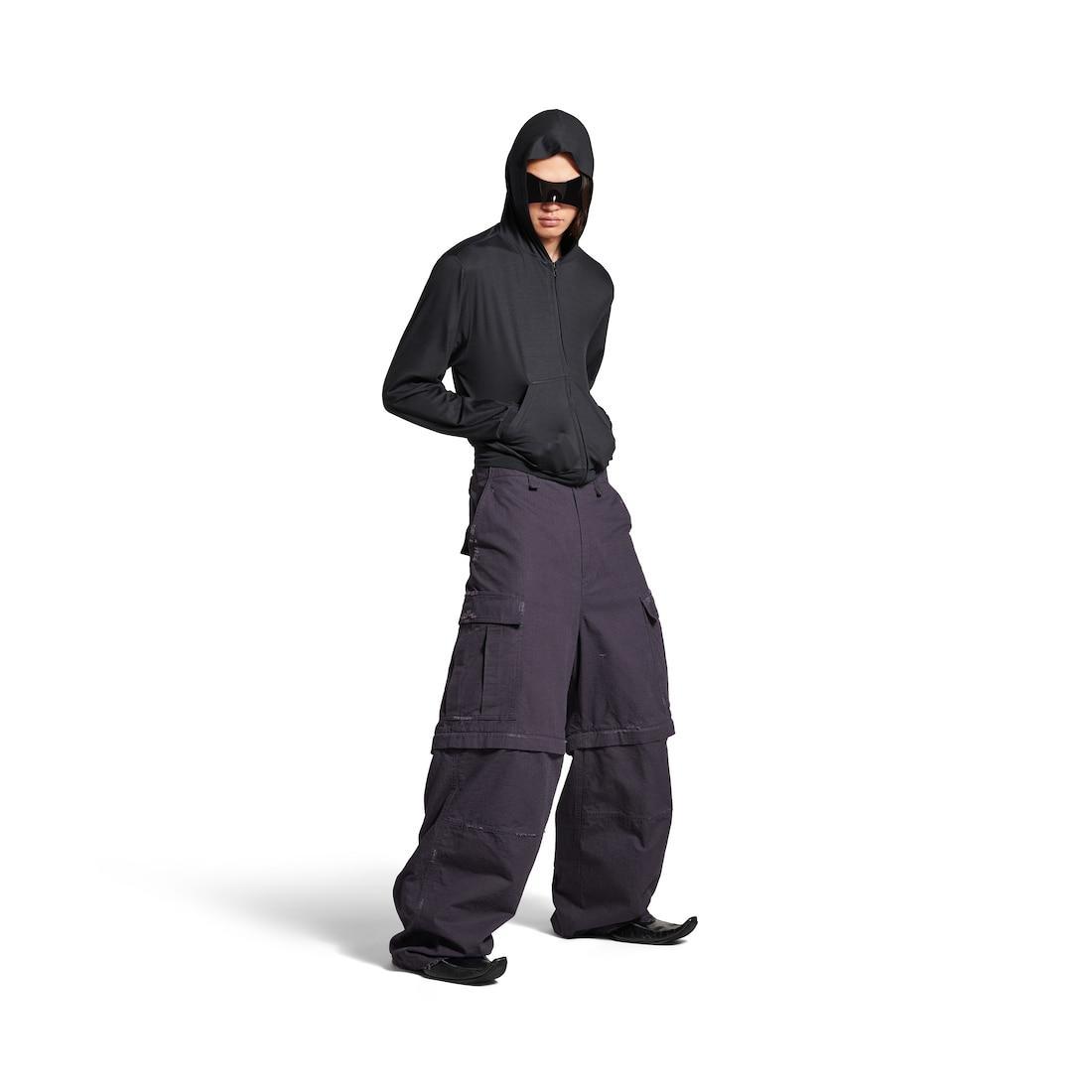Men's Large Cargo Pants in Dark Blue Product Image