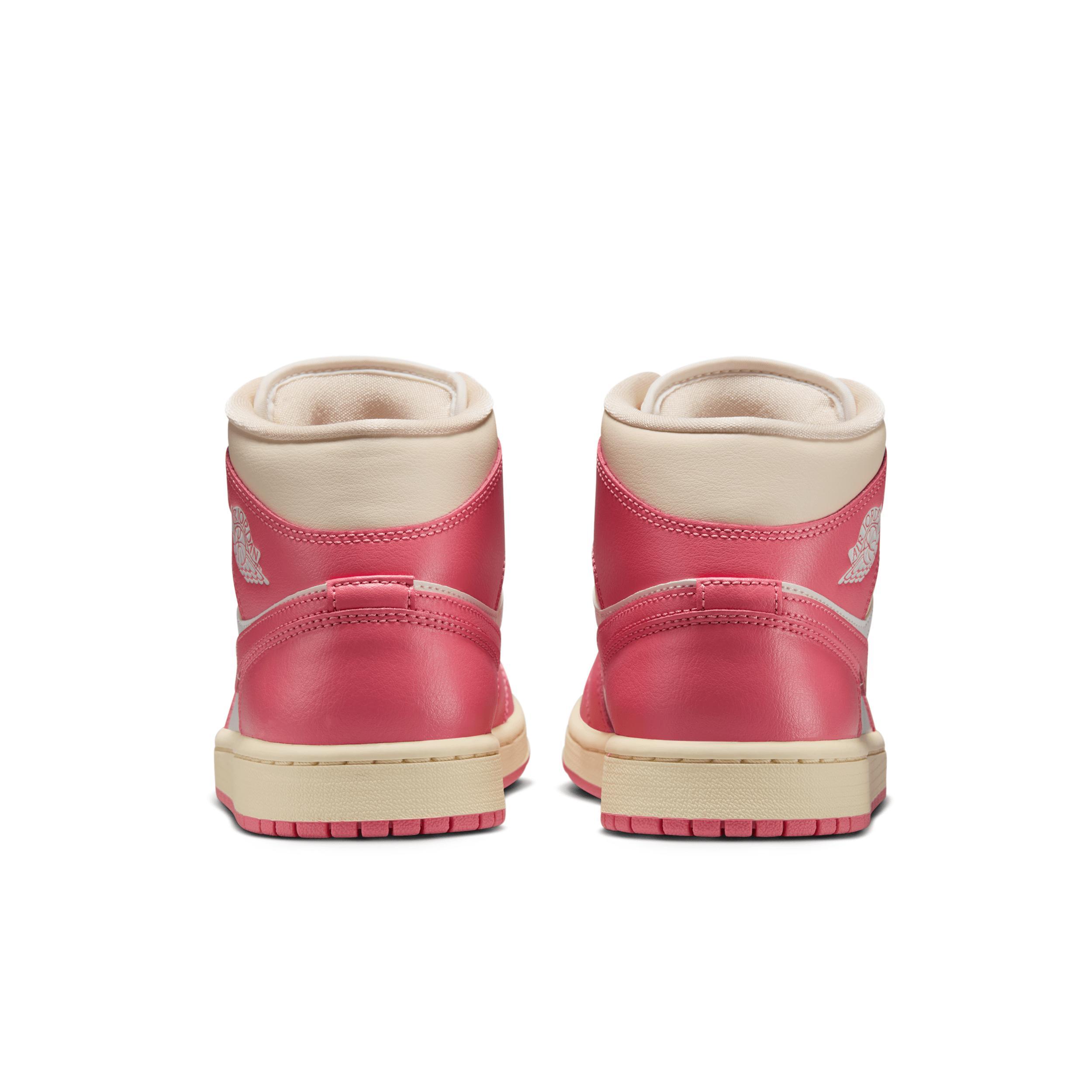 Jordan Womens Air Retro 1 Mid Casual Shoes Product Image