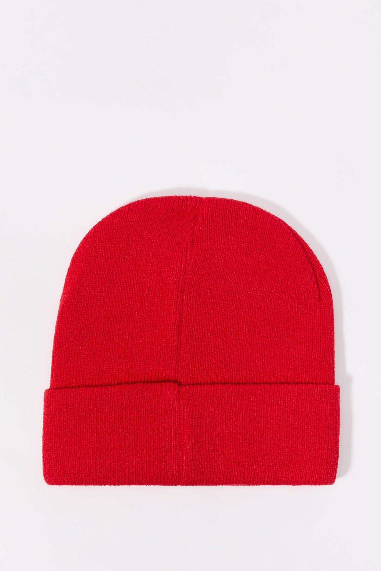 City Embroidered Beanie Male Product Image