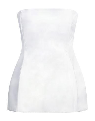 MAGDA BUTRYM Woman Top White Size 12 Cotton Product Image