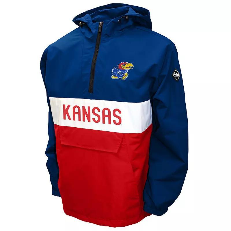 Men's Franchise Club Wisconsin Badgers Alpha Anorak Pullover, Size: XXL, Red Product Image