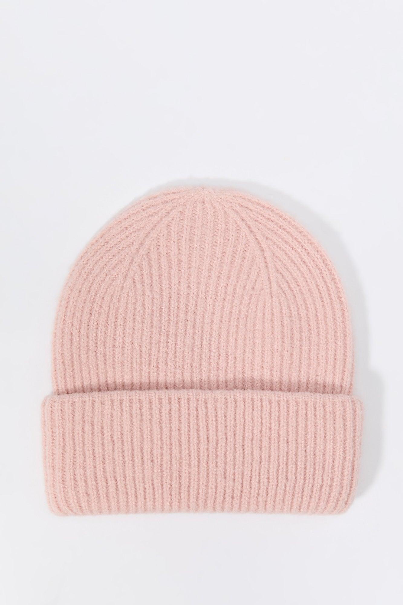 Ribbed Knit Beanie Female Product Image
