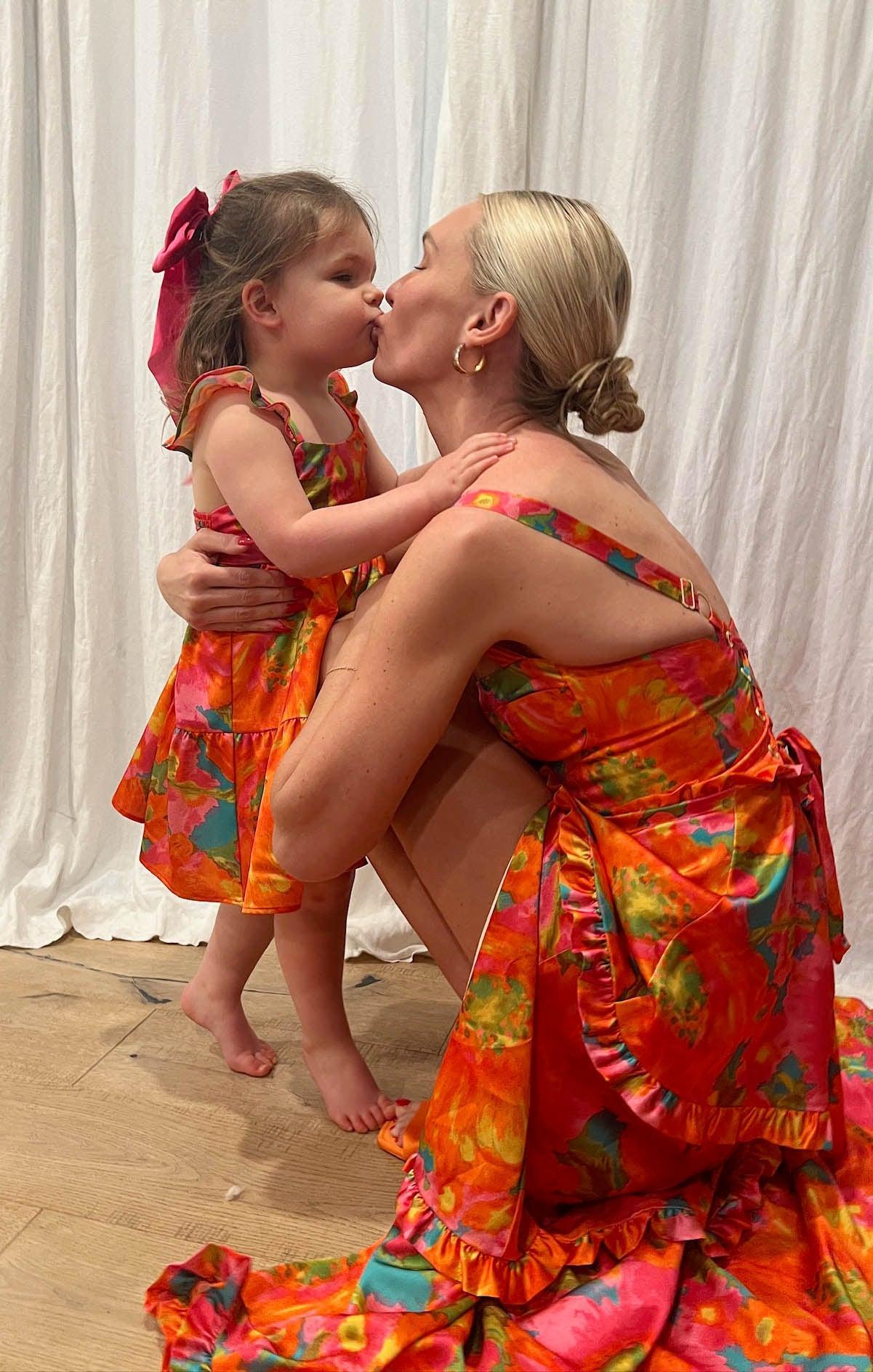 Dodd Ruffle Dress ~ Miss Malibu Kids Product Image