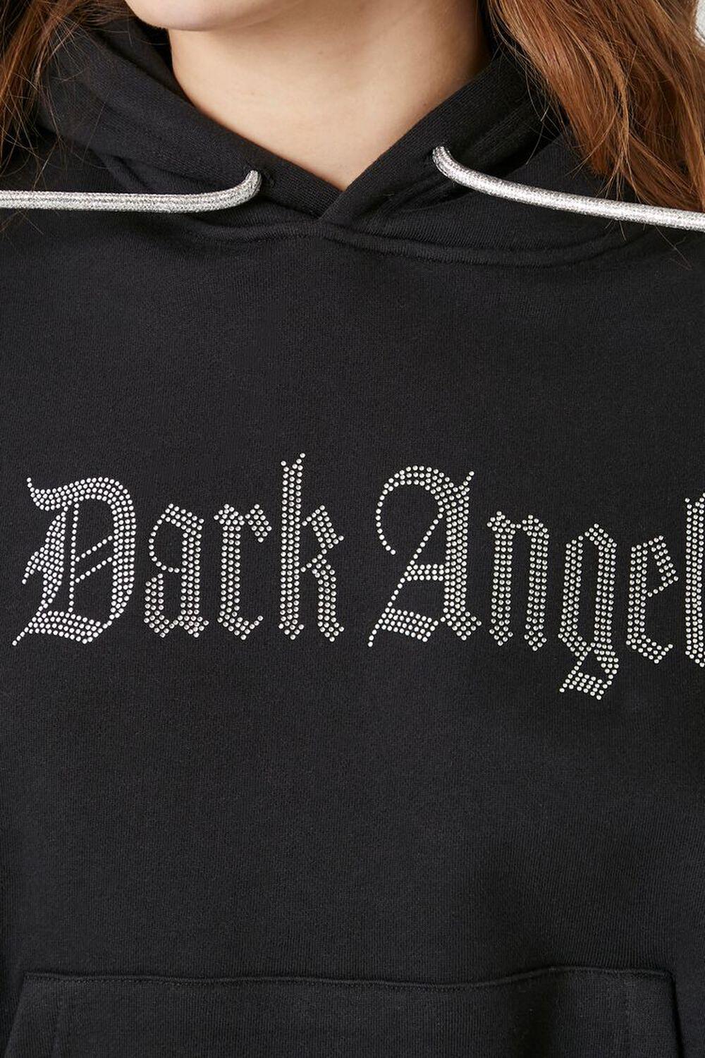 Rhinestone Dark Angel Hoodie | Forever 21 Product Image