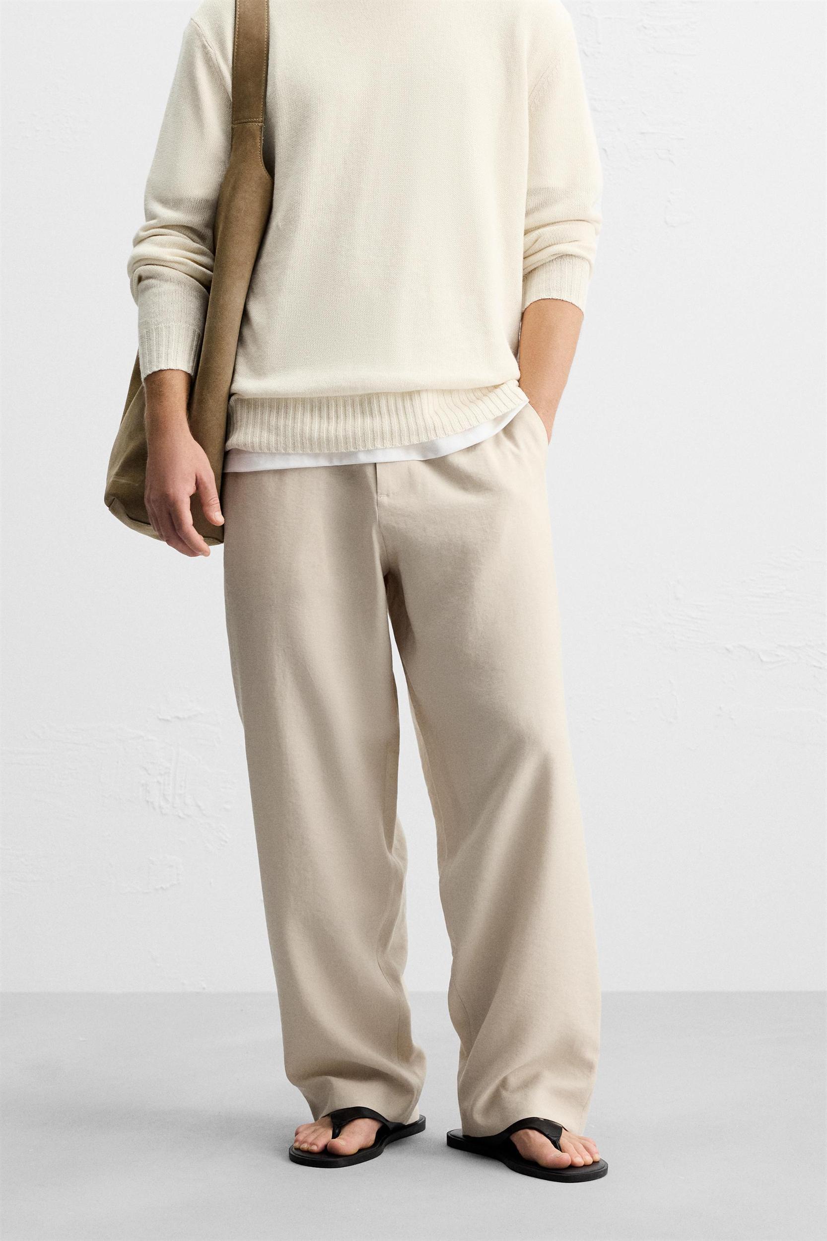 LYOCELL BLEND PANTS Product Image