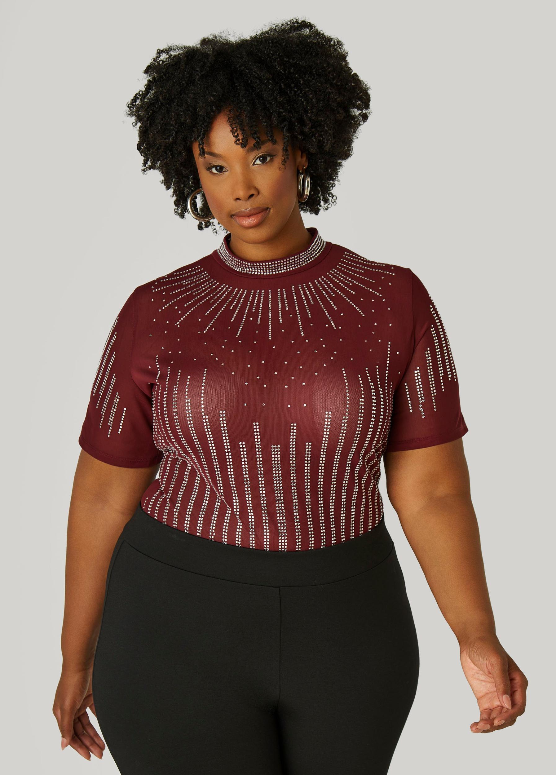 Crystal Mesh Bodysuit Product Image