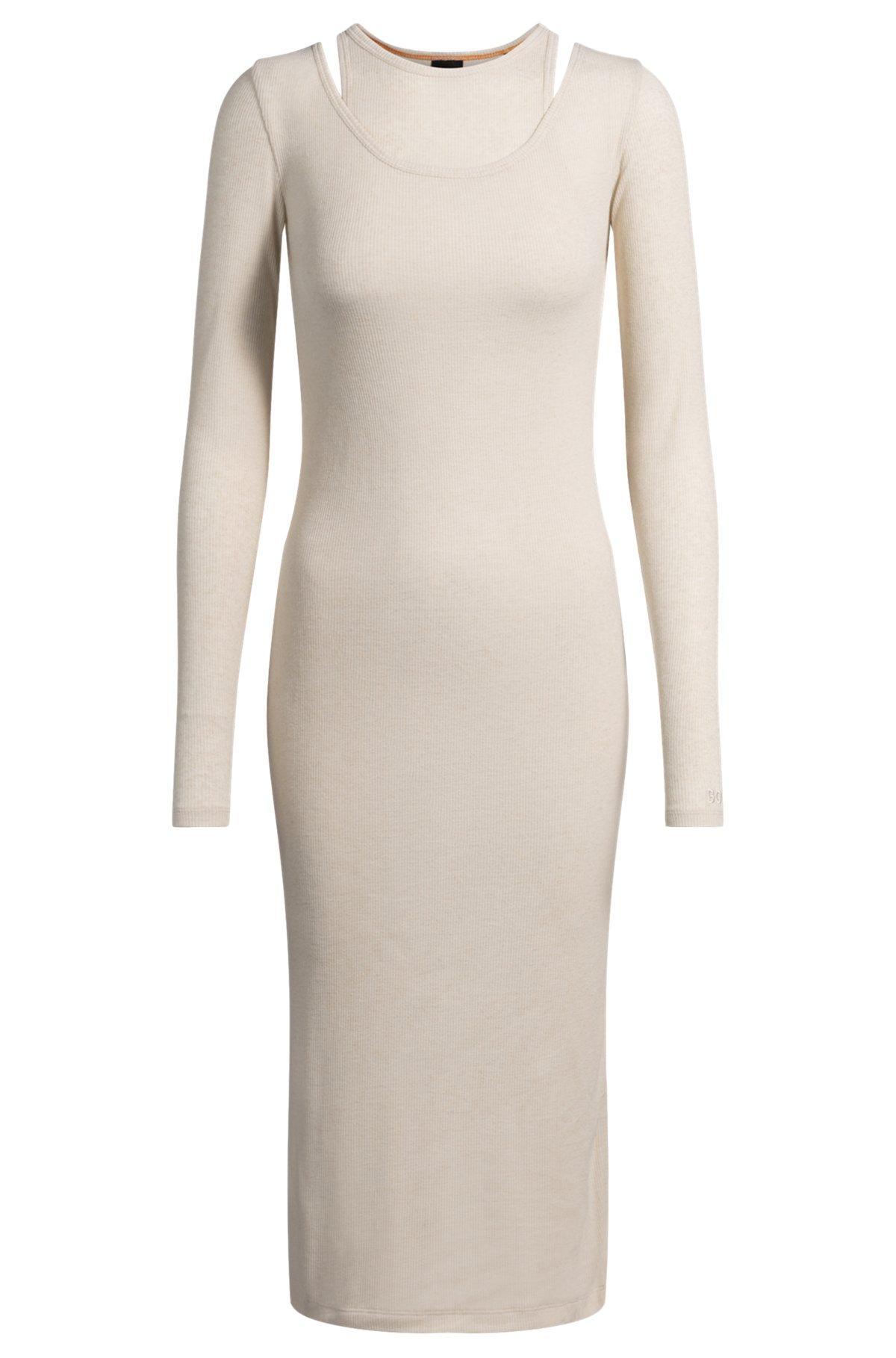 Two-in-one dress with layered effect Product Image
