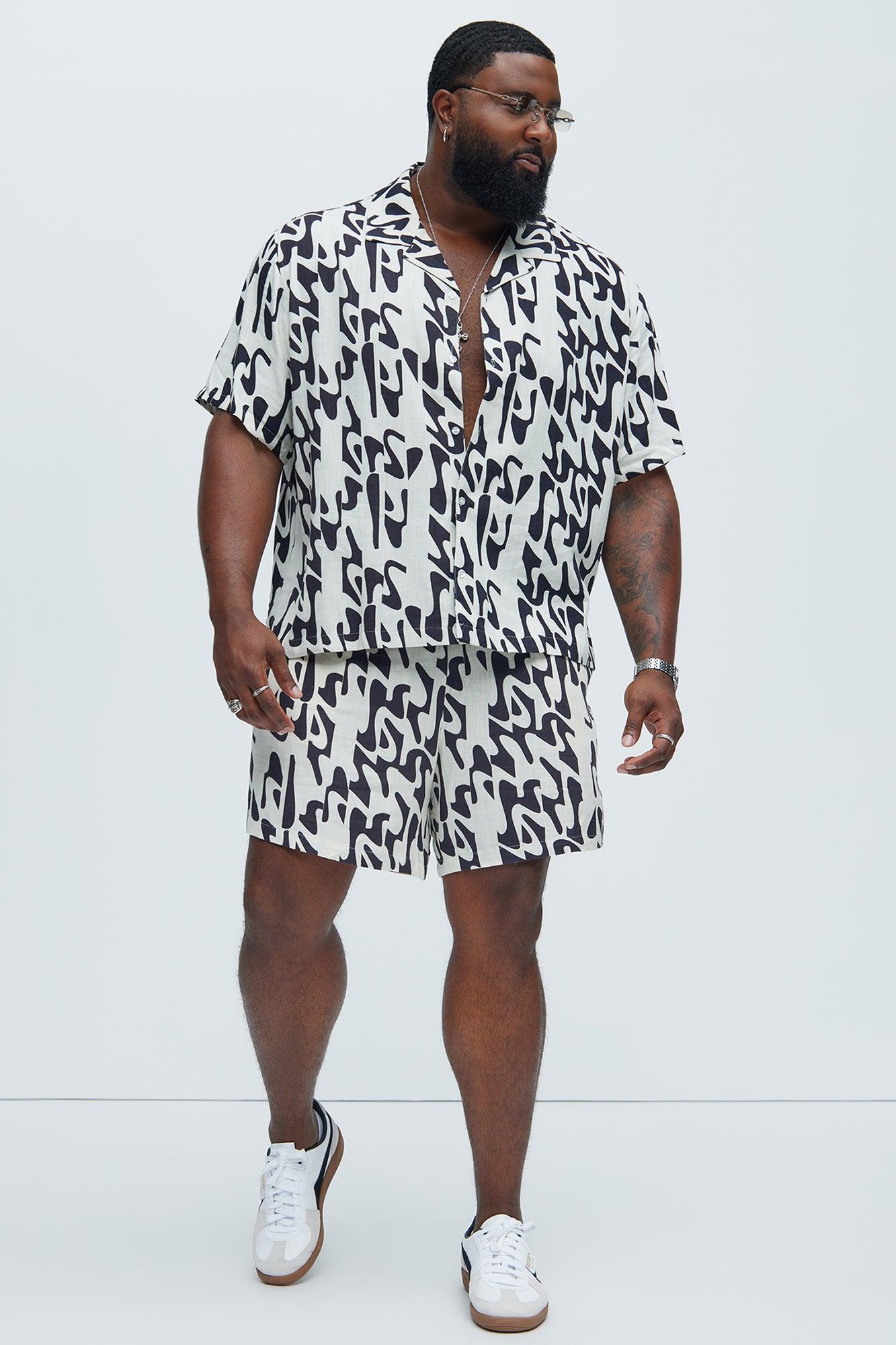 Macullar Linen Shirt - Black/combo Product Image