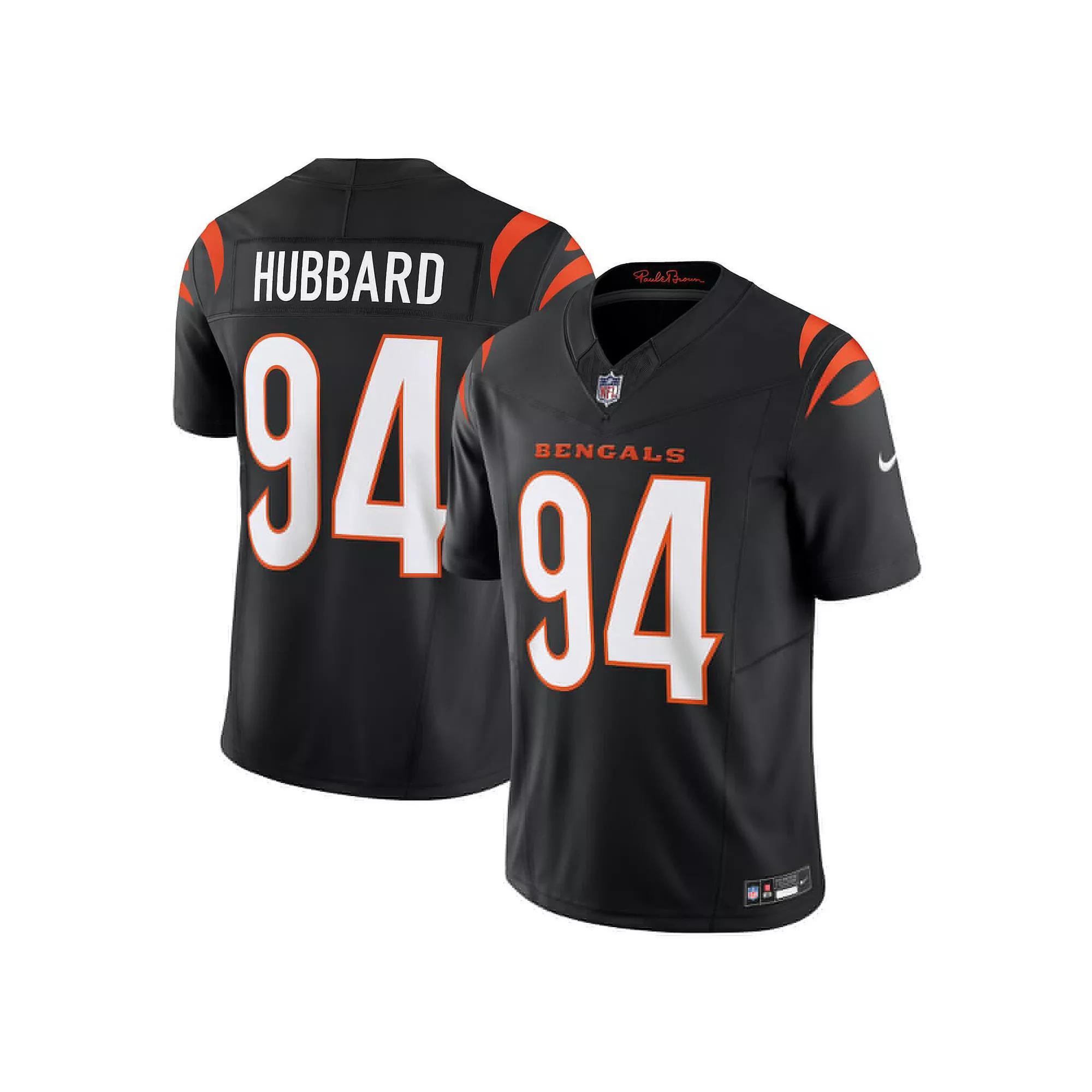 Men's Nike Sam Hubbard Black Cincinnati Bengals Vapor F.U.S.E. Limited Jersey, Size: 2XL Product Image
